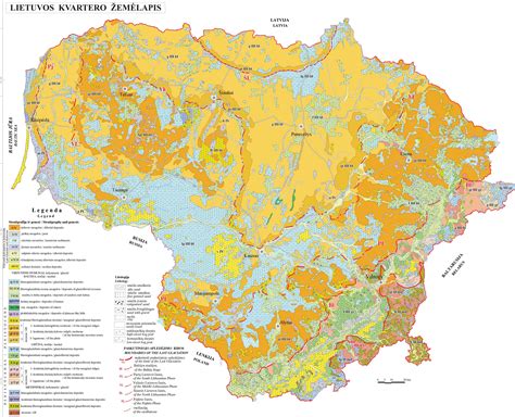 Lietuvos geologijos žemėlapis