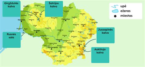 Žemėlapis su apytikslia Balsių stovyklavietės vieta Lietuvoje