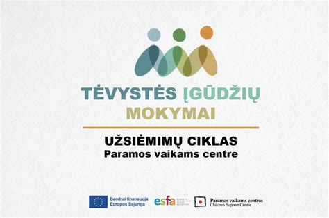 Infografika, apibendrinanti pagrindines paramos rūšis vienišiems tėvams su neįgaliais vaikais
