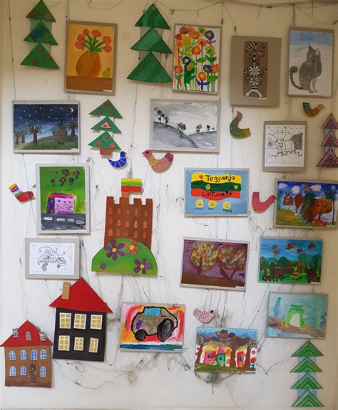 Vaikų piešinių paroda, skirta operai 