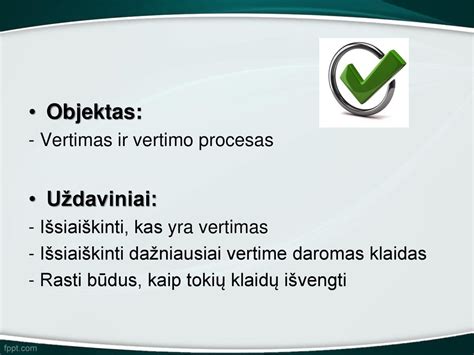 Asmens dokumentų vertimo procesas