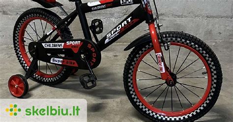 Vaikiškas BMX dviratis su baltomis padangomis