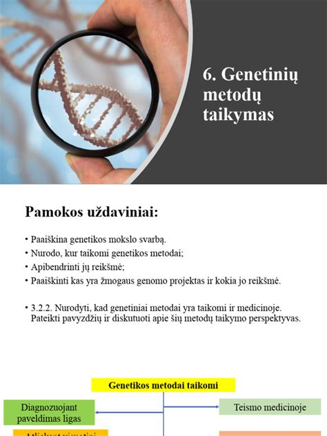 Genetinių sutrikimų schematinis pavaizdavimas