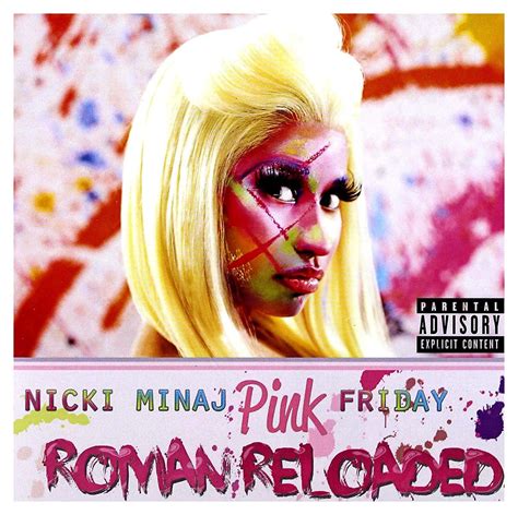 Nicki Minaj albumo „Pink Friday: Roman Reloaded“ viršelis
