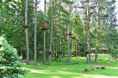 vaikų laipiojimo trasos