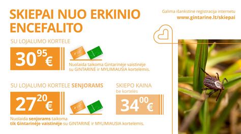 Skiepų nuo erkinio encefalito žemėlapis