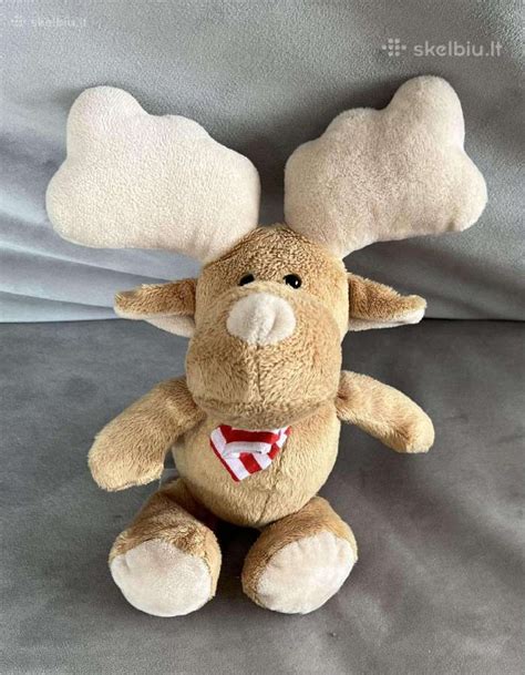 Įvairūs minkšti pliušiniai žaislai vaikams