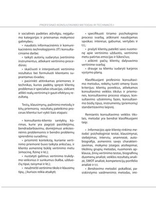 Veiklos vertinimo klausimynas ir duomenų rinkimo procesas