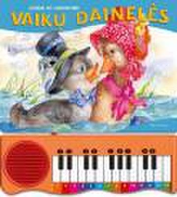 vaikas groja interaktyviu pianinu