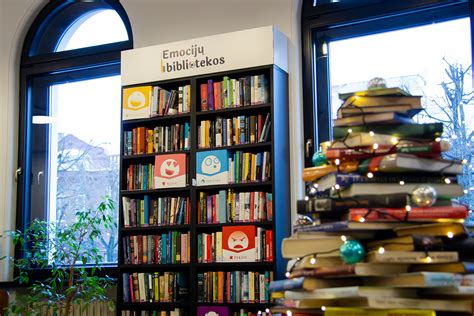 Emocijų bibliotekos lentynos