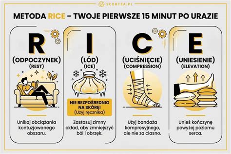 Infografika: RICE terapijos principai