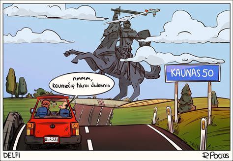 Karikatūra apie Melagių dieną