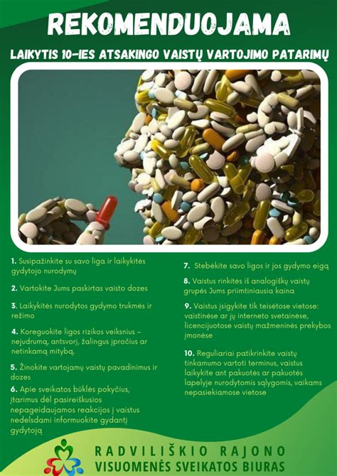 schematinis vaizdas kaip vartoti tabletes