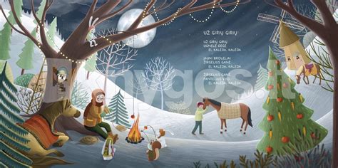 Lietuviškų dainelių iliustracijos