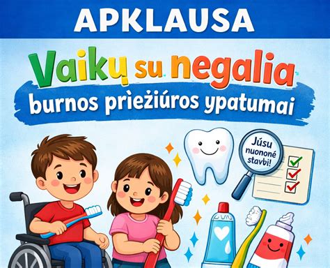 Vaikų su stomatitu burnos apžiūra
