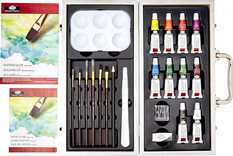 Akvarelinių dažų paletė