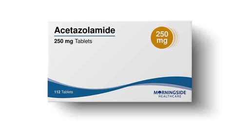 Cheminė struktūra acetazolamidas