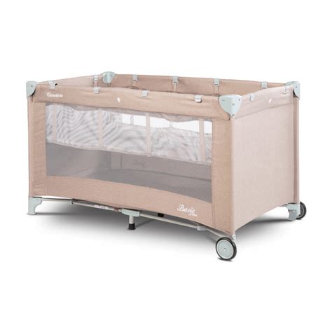 Caretero Basic Plus kelioninės lovelės schema