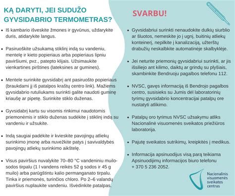 Infografika: Kaip saugiai surinkti išsiliejusį gyvsidabrį