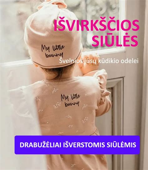 Personalizuoti drabužėliai kūdikiams