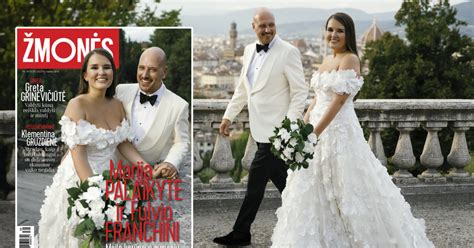 Marija Palaikytė ir jos vyras Fulvio Franchini