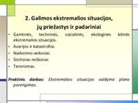 Schema apie kosulio tipus ir jų priežastis