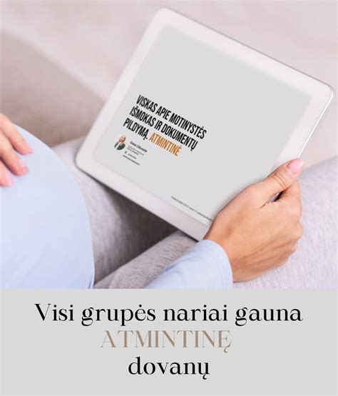 diagrama apie motinystės ir vaiko priežiūros išmokas Lietuvoje