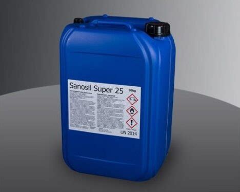 Sanosil Super 25 Ag dezinfekcijos priemonė