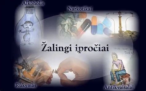 Žmogaus organizmas ir žalingi įpročiai