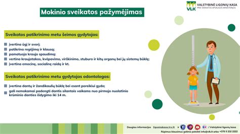 Infografika: Vaikų sveikatos svarbiausios sritys