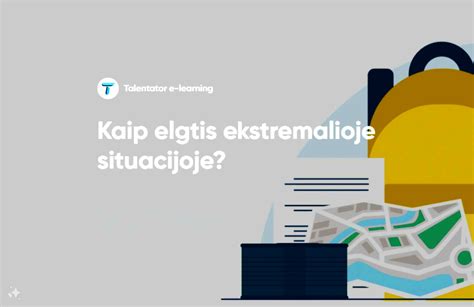 schema su principais kaip elgtis ekstremalioje situacijoje