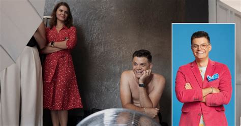 Aktorius Oskaras Wyganowski su sūnumi