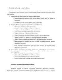Schema: Socialinio Darbuotojo Veiklos Ciklas