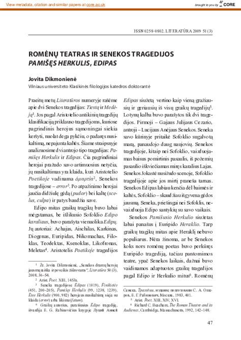 Senekos tragedijų sąrašas