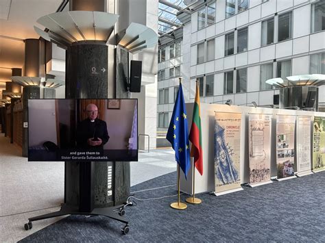 Antano Guogos nuotrauka Europos Parlamente