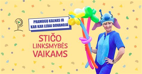 Vaikų šventė su personažais