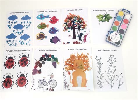 vaikų rankos su pirštukais