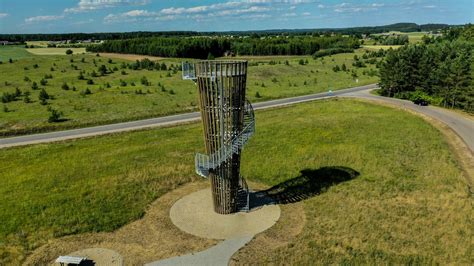 Veisiejų ežeras ir apžvalgos aikštelė