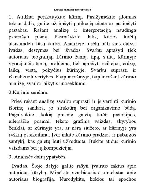 Vaizdinė interpretacija 