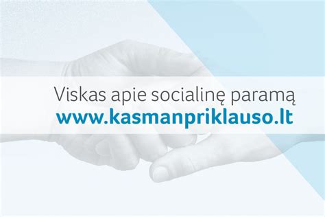 Statistika apie socialines paslaugas