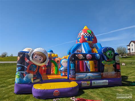 pripučiamų batutų nuoma