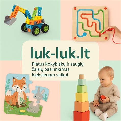 vaikų lavinamieji žaislai skirtingų amžių