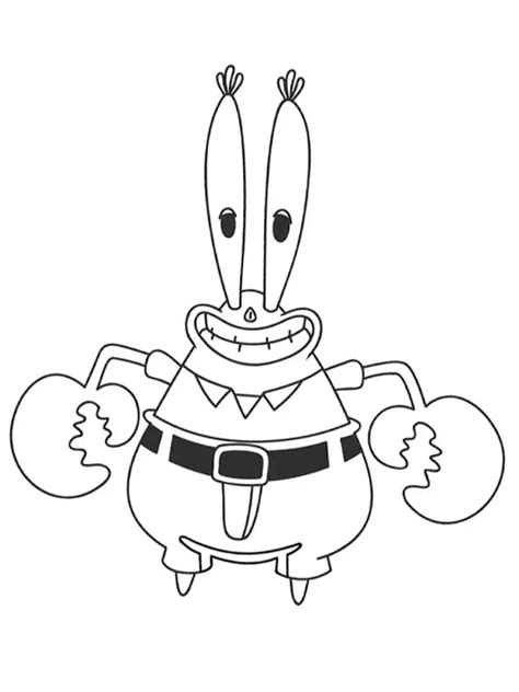 Ponas Krabas ir Kalmaras Čiuptuvas spalvinimui