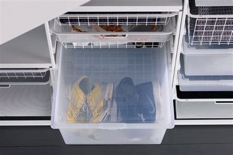 Tinklinės dėžės spintoje drabužiams