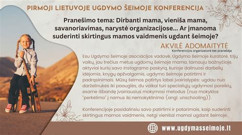 šeimos ugdymosi nauda