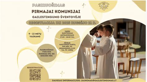 vaikas ruošiasi pirmajai komunijai