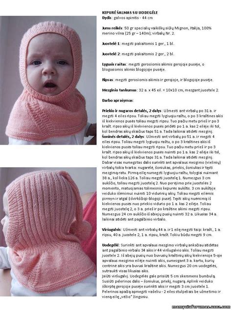 Schemos mezgimo vaseline kepure