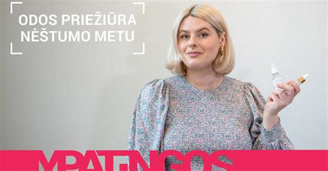 Odos priežiūros priemonės nėštumo metu