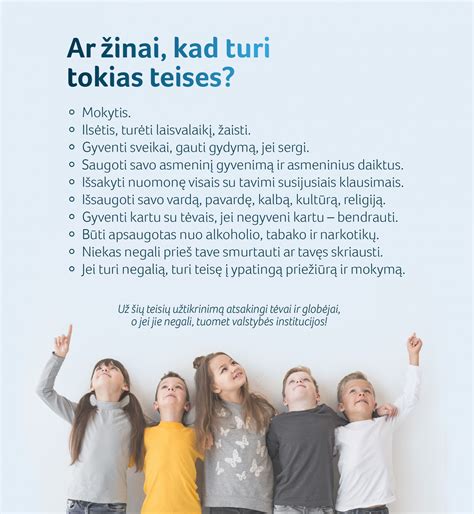 Infografika: Vaiko teisės į turtą Lietuvoje