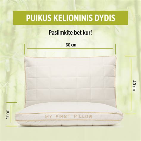 vaikiška pagalvė su memory putomis